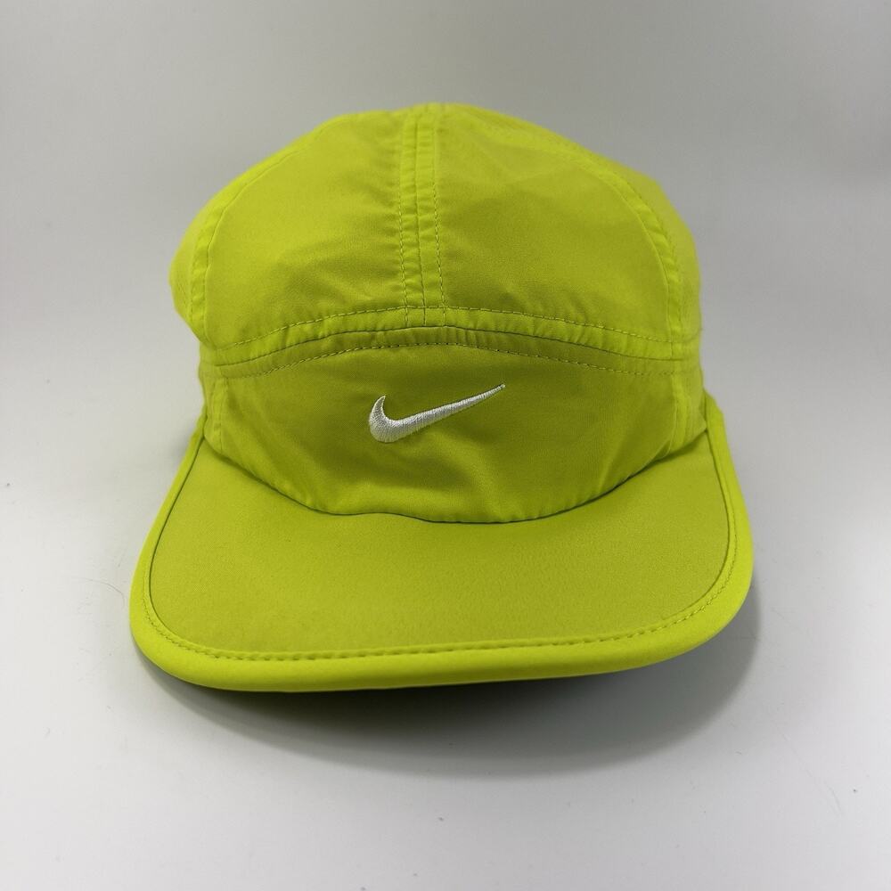 Nike Featherlight Hat Pickleball, Golf, Tennis Volt Green, OSFM Adjustable